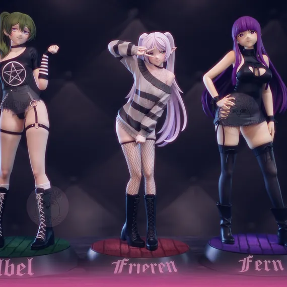 Goth Frieren - Sousou no Frieren