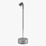Автономный аккумуляторный светильник FLAURAE ACCU для витрин на стойке 3W 3000K Flaurae silver серебро