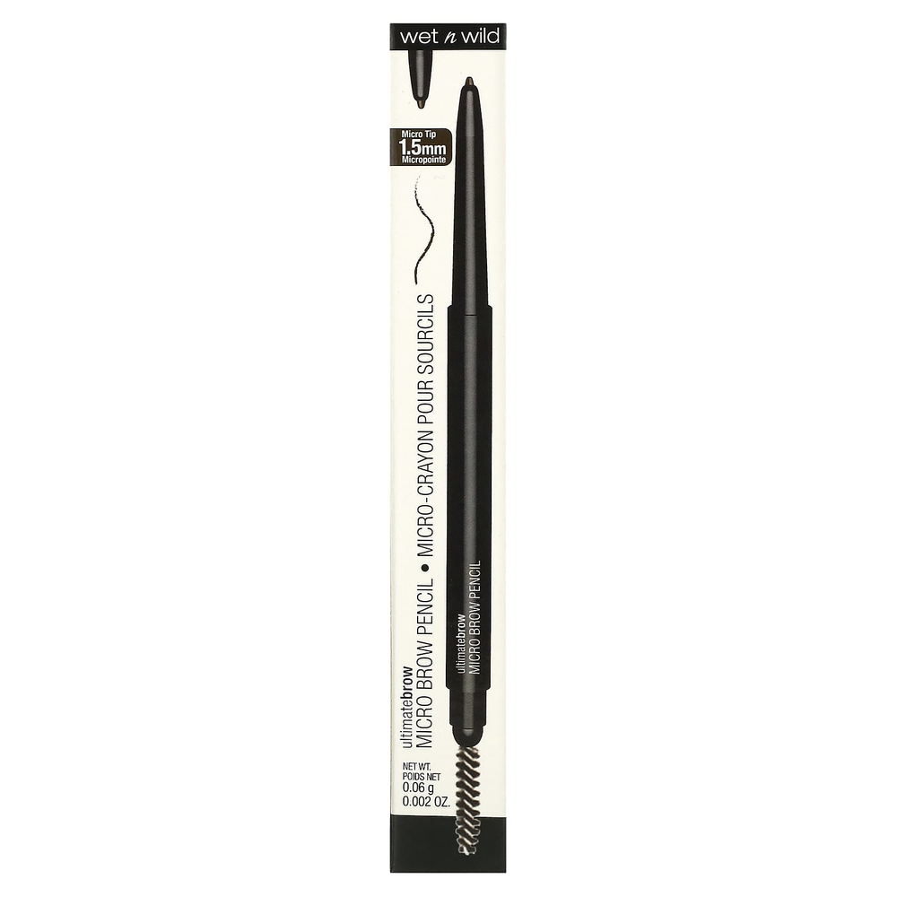 wet n wild, Ultimate Brow, карандаш для бровей, темно-коричневый, 0,06 г (0,002 унции)