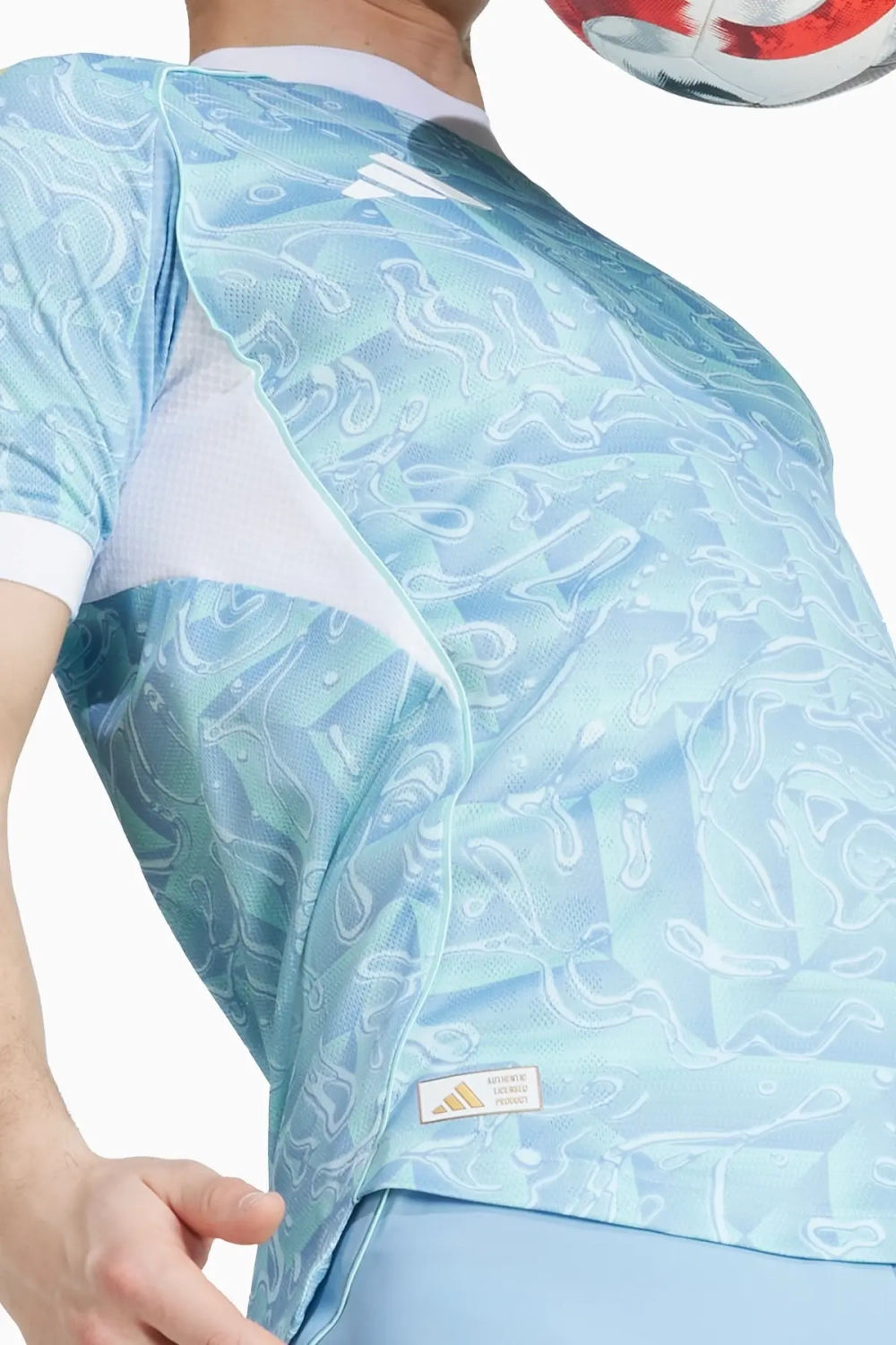 Футболка adidas Juventus FC 25/26 Away Authentic - голубой