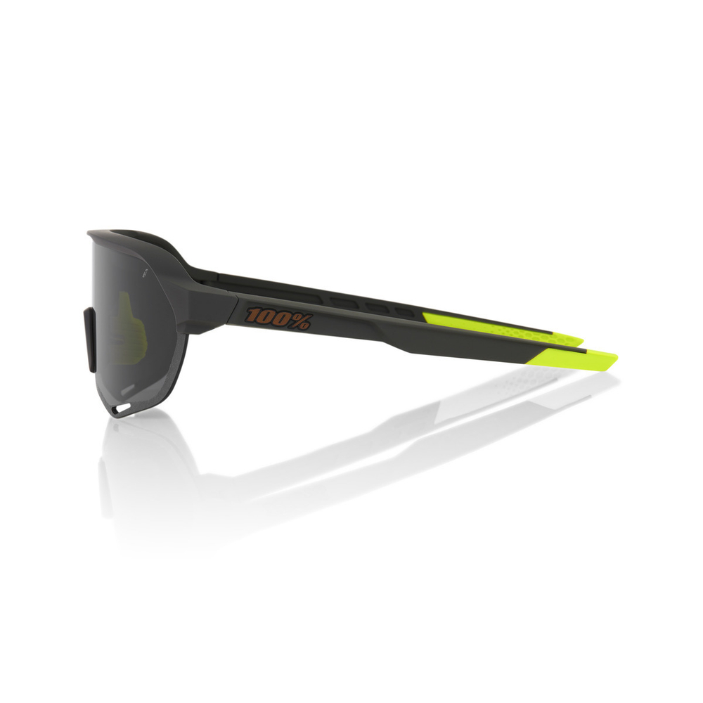 Спортивные очки 100% S2 / Soft Tact Cool Grey / Smoke Lens OS