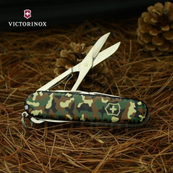 Нож многофункциональный Victorinox Huntsman 91 мм, Woodland