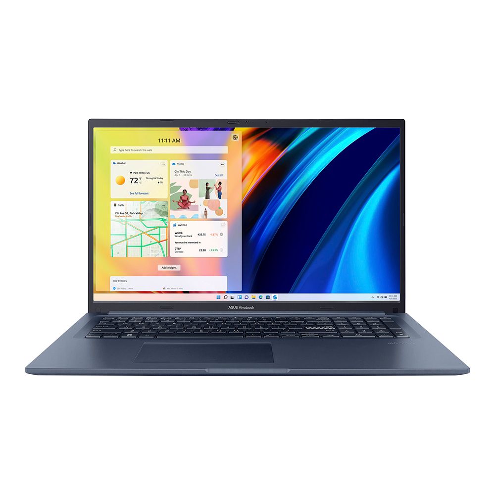 Ноутбук ASUS Vivobook 17 M1702QA-AU081 Ryzen 5-5600H/16G/512 SSD/17,3&amp;quot; FHD(1920x1080) IPS/AMD Radeon Graphics/No OS Синий, 90NB0YA2-M003N0