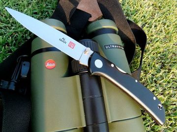 Складной нож AL Mar Eagle Ultralight AL/1005UBK2T c клинком из стали AUS-8, рукоять микарта