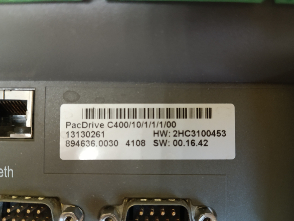 S.E. ELAU PacDrive C400/10/1/1/1/00 б/у