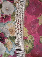 Гобеленовая скатерть Мальвы D 200 см