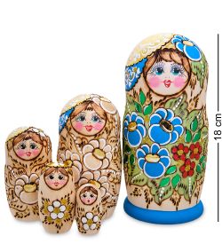 Народные промыслы МР-24/ 06-A Матрешка 5м «Ксюша»