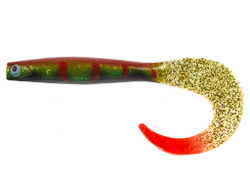 Виброхвост LJ 3D Series Kubira Fire Tail 9" (22,8 см), цвет PG27, 1 шт.