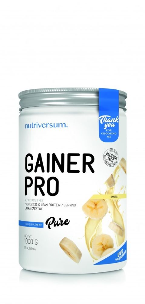 Pure Gainer Pro 1000 g (Шоколадный, 1000 гр.)