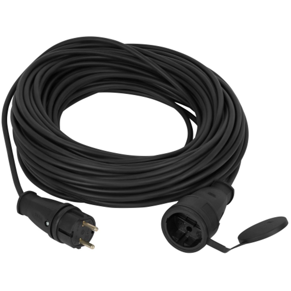 Удлинитель силовой ЭРА GREEN LINE BUH-KG-30m-3x2,5-IP44 в бухте 1 гнездо с крышкой с заземлением 30м КГ 3x2.5мм2 IP44