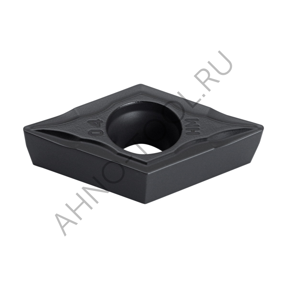 Пластина твердосплавная ISO DCMT11T304-PSA ACP20B AHNO по стали, получистовая