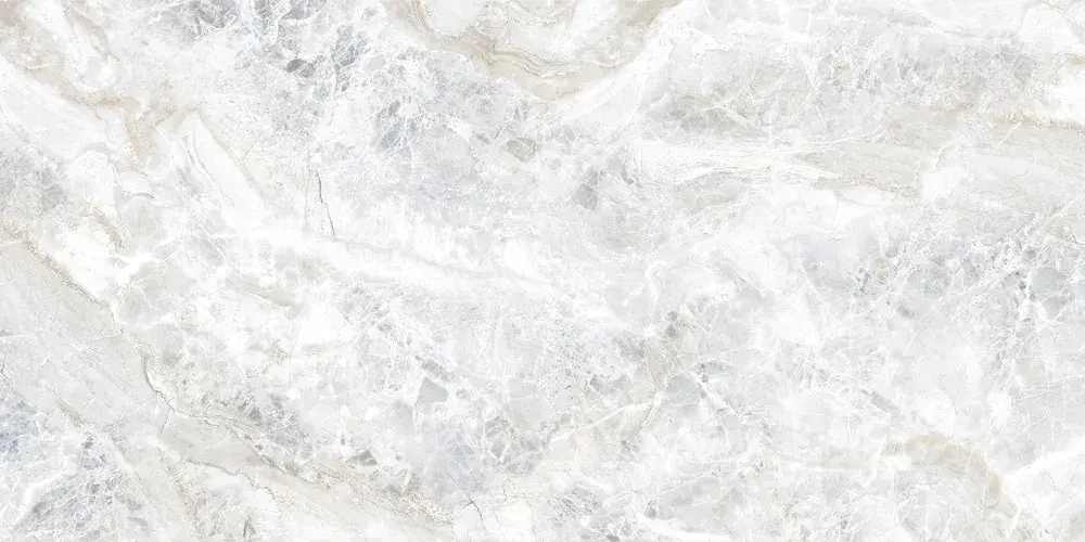 Керамогранит Alma Ceramica GFA114WAV00L Wave 114x57 белый лаппатированный под камень