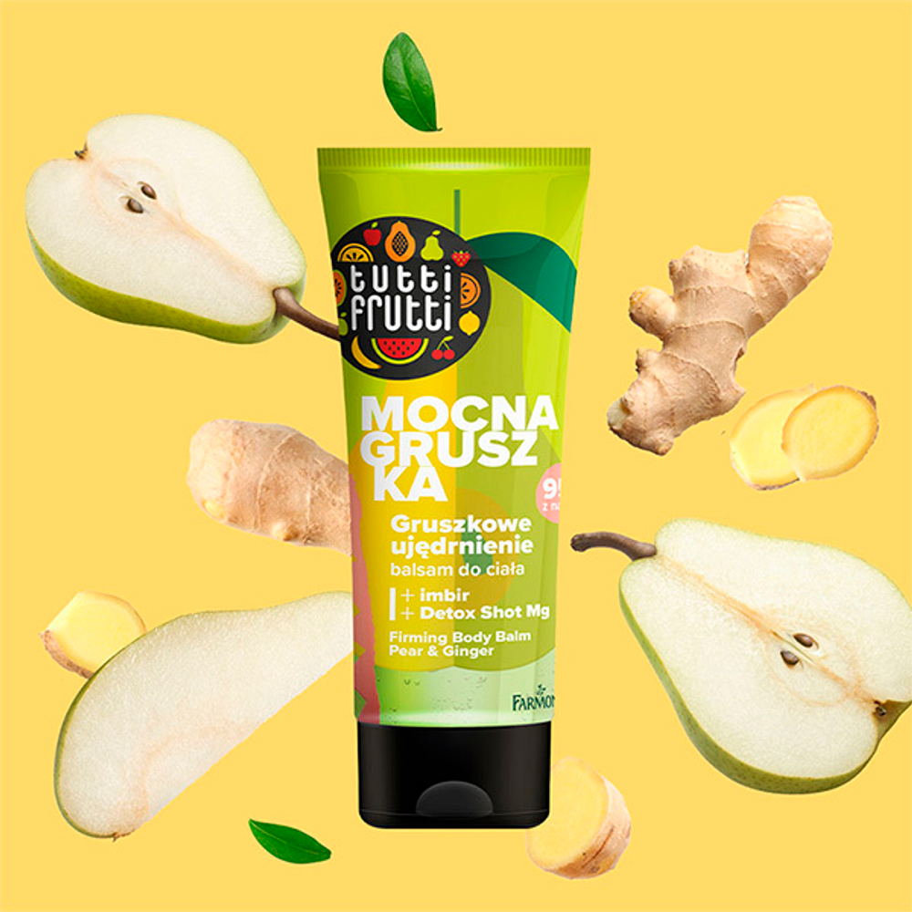 Укрепляющий бальзам для тела с Грушей и Имбирем Farmona Tutti Frutti Firming Body Balm Pear & Ginger 200мл