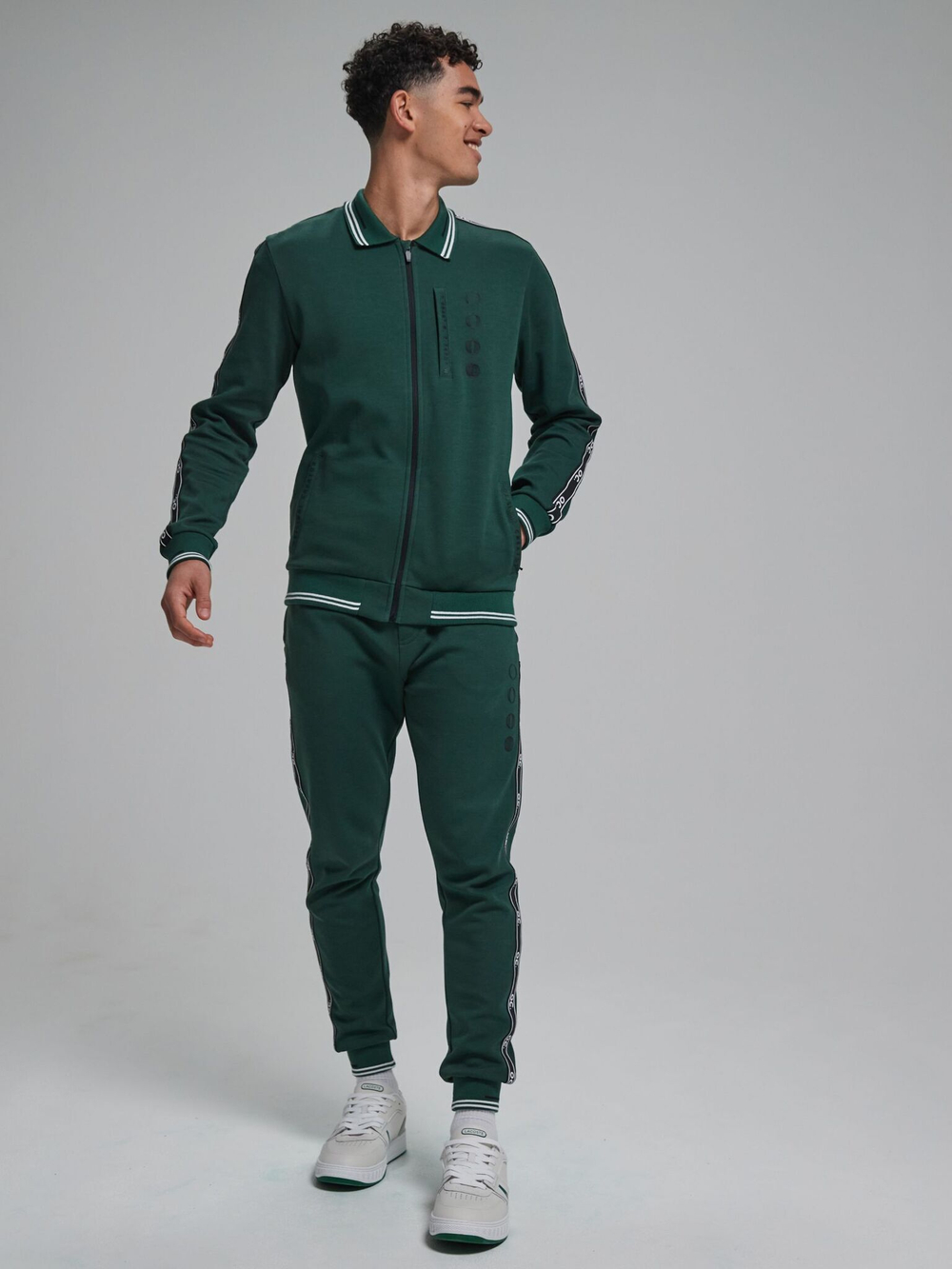 Олимпийка ORIGINAL CREATOR TRACK ZIP JACKET, Темно-зеленый