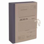 Папка архивная А4 "Форма 21", 80 мм, переплетный картон/бумвинил, ГИБКИЙ КОРЕШОК, до 800 л., STAFF, 112164