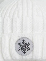 Шапка зимняя вязаная для малышей