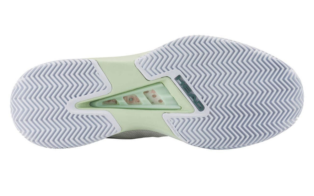 Женские Кроссовки теннисные Head Sprint Pro 4.0 Clay - white/light green