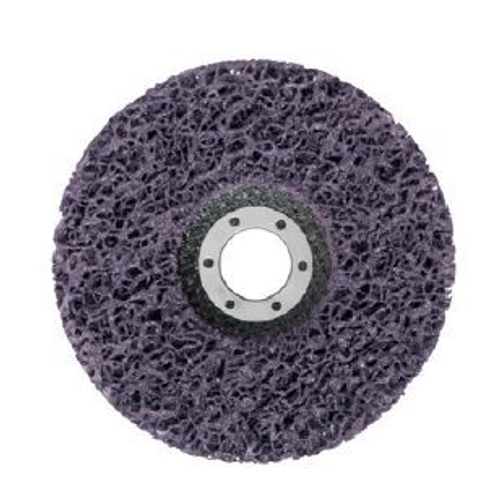 39614 Диск зачистной полимерный, фиолетовый, посадочный диаметр 22,2 мм, 125 мм