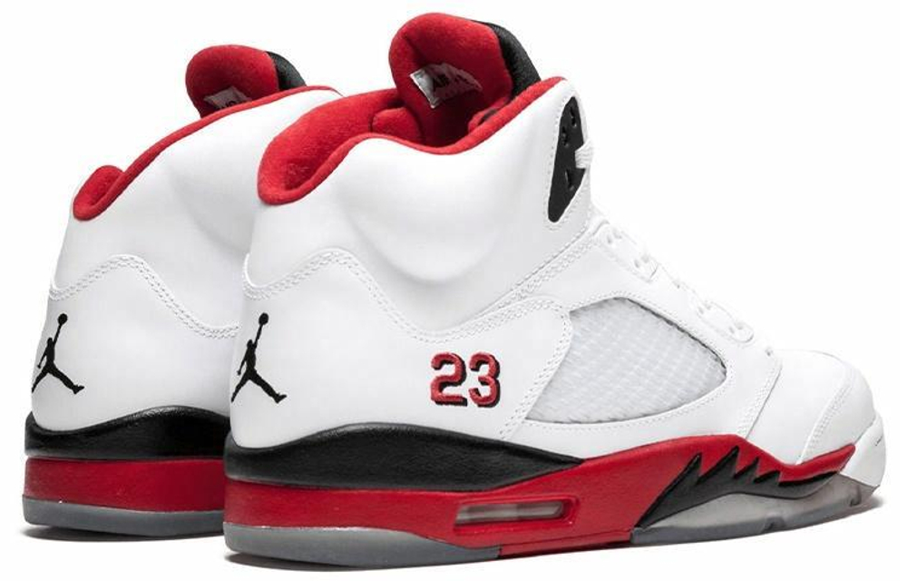 Кроссовки Jordan Air Jordan 5 Retro Fire Red Black Tongue (2013)
