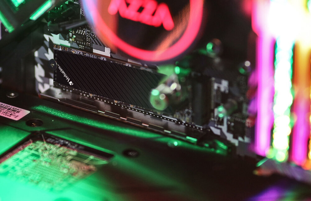 Внутренний накопитель Verbatim VI7000G SSD PCIe NVMe 4TB, R/W 7000/6500 МБ/с