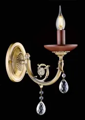 B7029/1W AB+BRN (1/10) Бра Veneto Luce