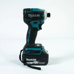 Makita, винтоверт аккумуляторный, от аккумулятора, 18 В, 180 Нм, 2 акб