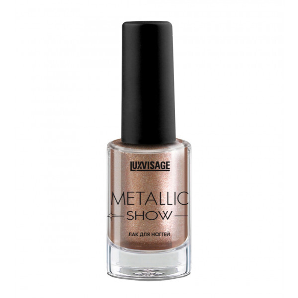 LuxVisage ЛАК для ногтей Metallic Show тон 303 БРОНЗОВЫЙ ЗАГАР 9 мл