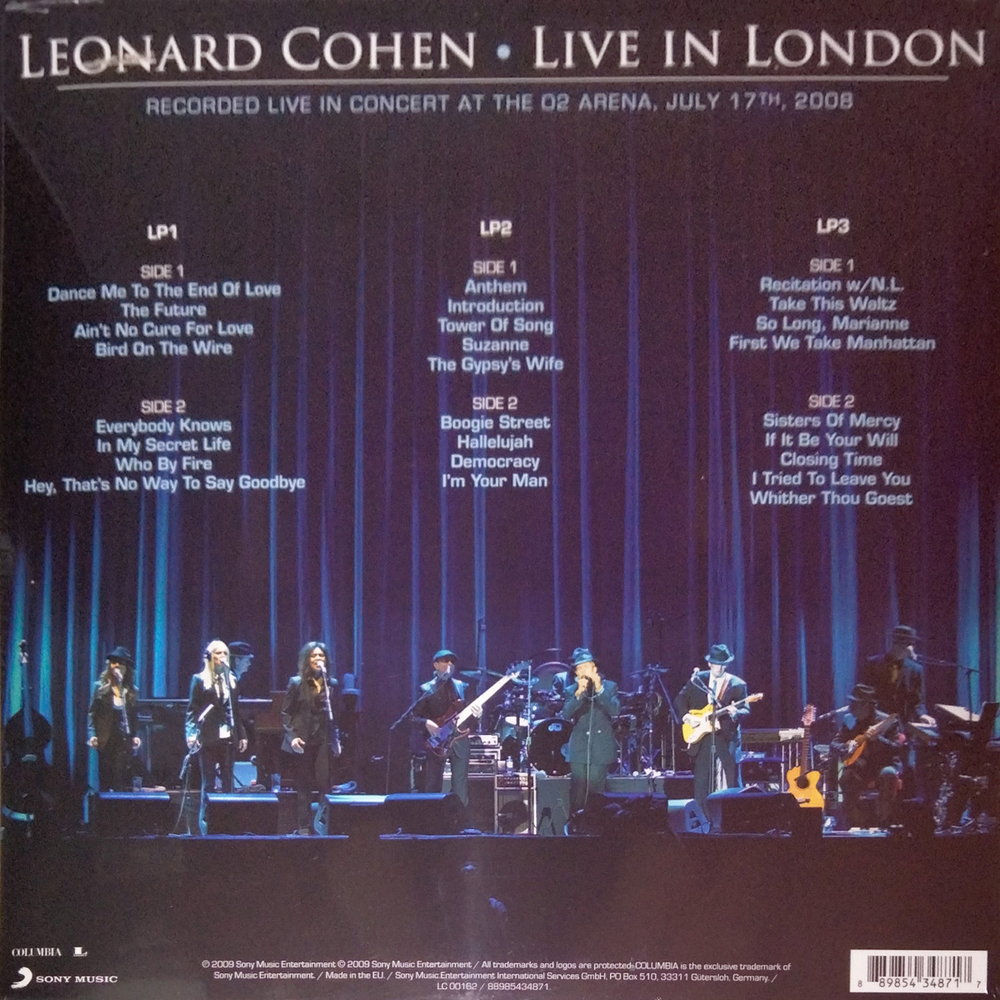 Leonard Cohen / Live In London (3LP)