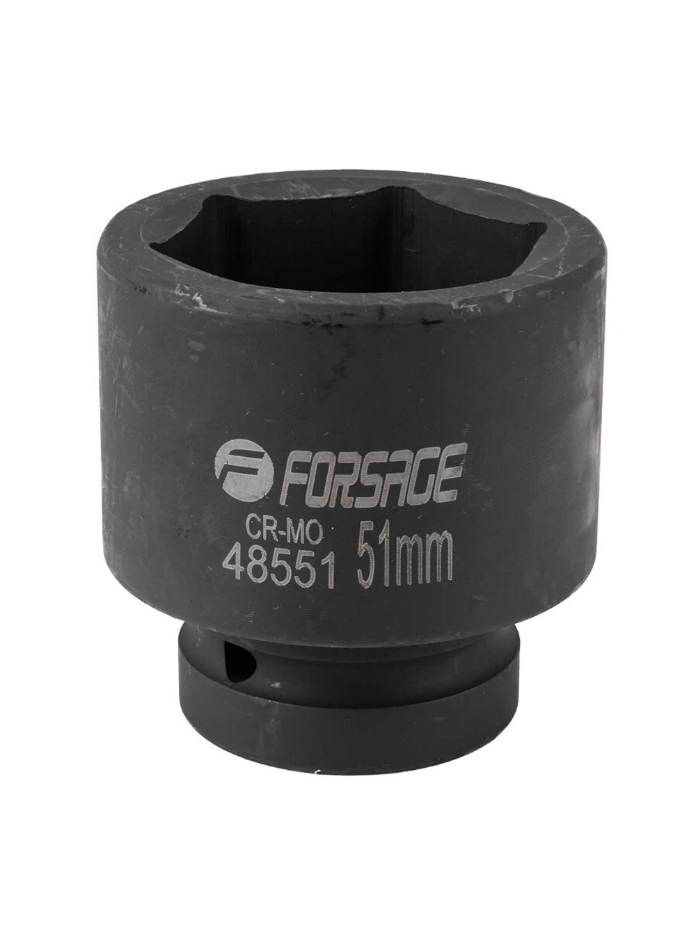 Головка ударная 1'', 51мм (6гр.) Forsage F-48551
