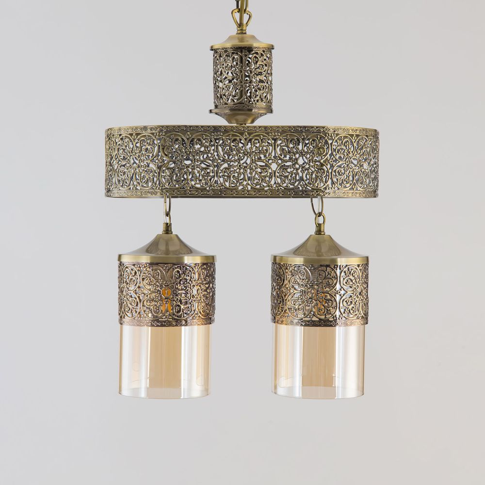 Citilux Эмир CL467223 Люстра подвесная Бронза