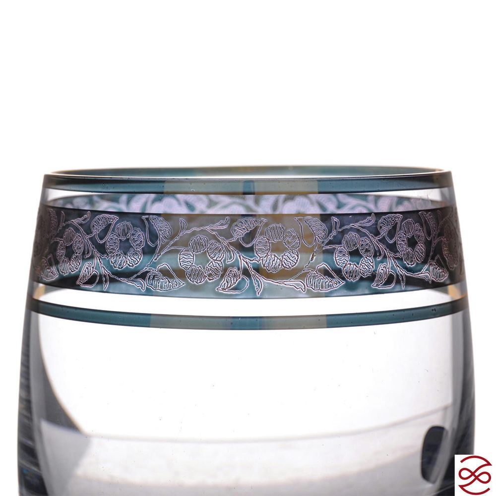 Набор стаканов для виски 290 мл Идеал Золото Kvetna (6 шт)