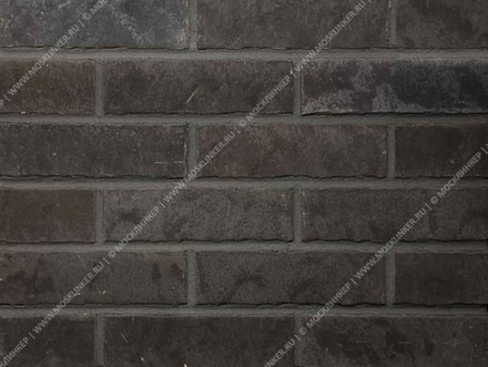 Stroeher - 359 kohlenglanz, Zeitlos, состаренная поверхность, ручная формовка, 240x71x14 - Клинкерная плитка для фасада и внутренней отделки