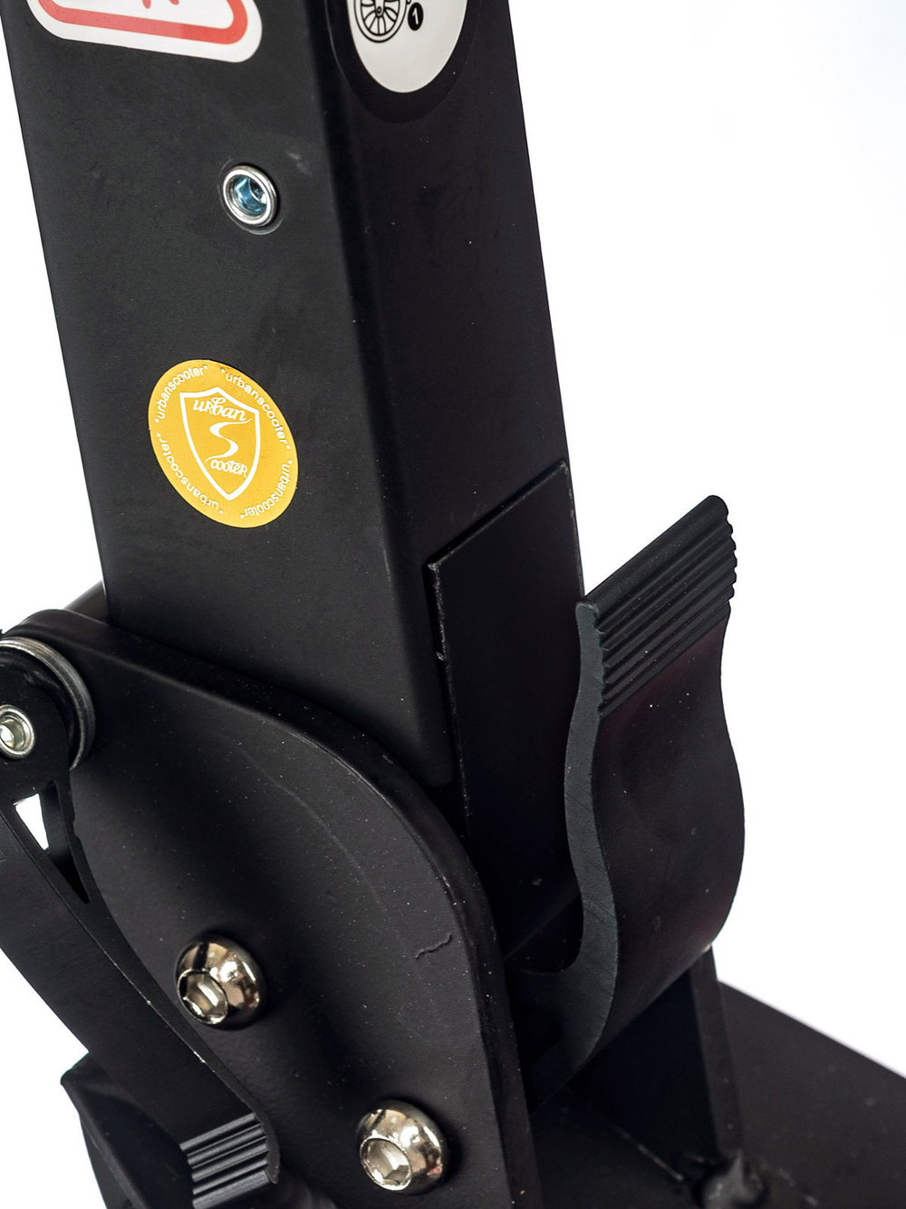 Городской самокат Urban Scooter Brake Original тм, 200 с ручным тормозом черный