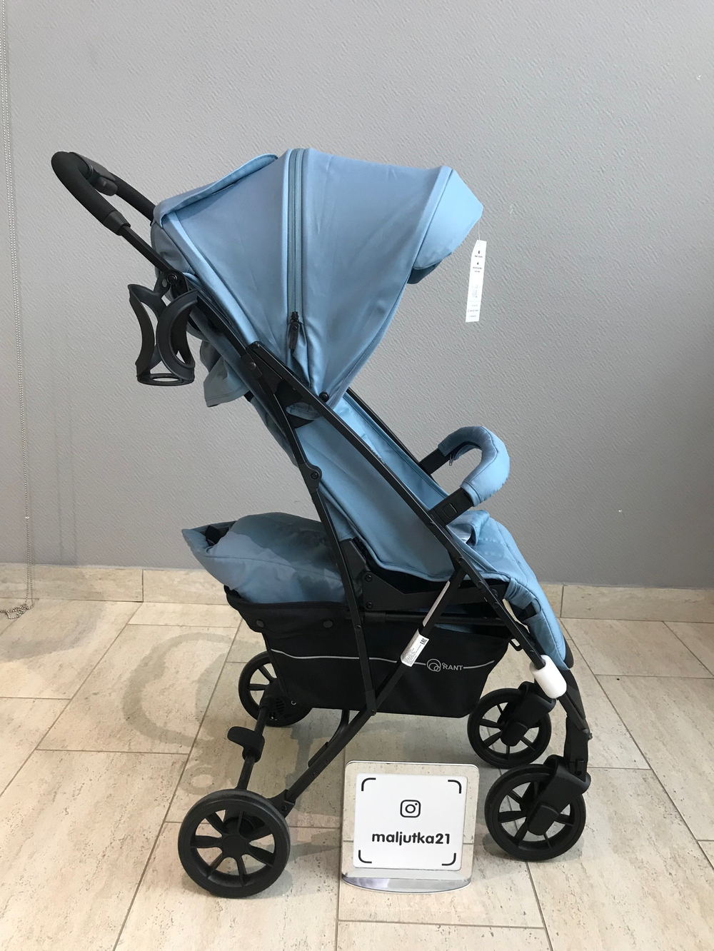 Коляска детская RANT "LARGO" RA054 Arctic Blue 2024