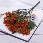 Искусственные цветы «Полевой букет» 30см цвет оранжевый 11