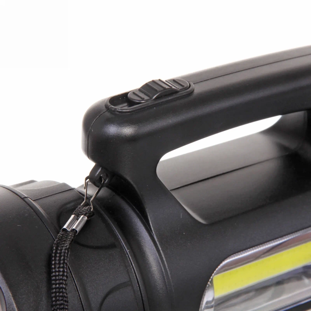 Фонарь ручной 3 режима,1Т6+1COB, аккумуляторная батарея 2400mAh USB 093