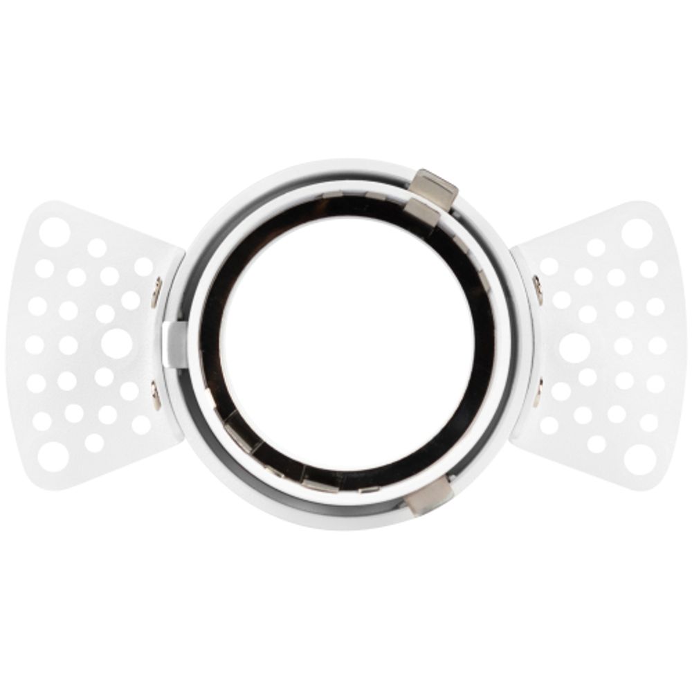 Светильник встраиваемый алюминиевый ЭРА KL99 WH безрамочный под штукатурку под лампу MR16 GU5.3 белый | Алюминиевые встраиваемые светильники