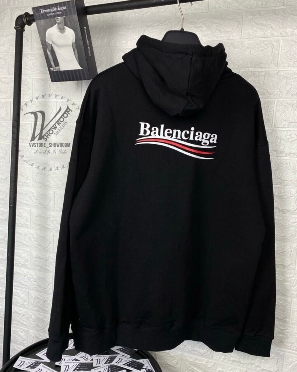 Худи Balenciaga премиум
