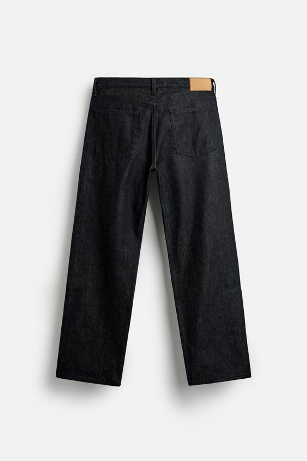 ZARA ДЖИНСЫ STRAIGHT-LEG, МОРСКОЙ СИНИЙ