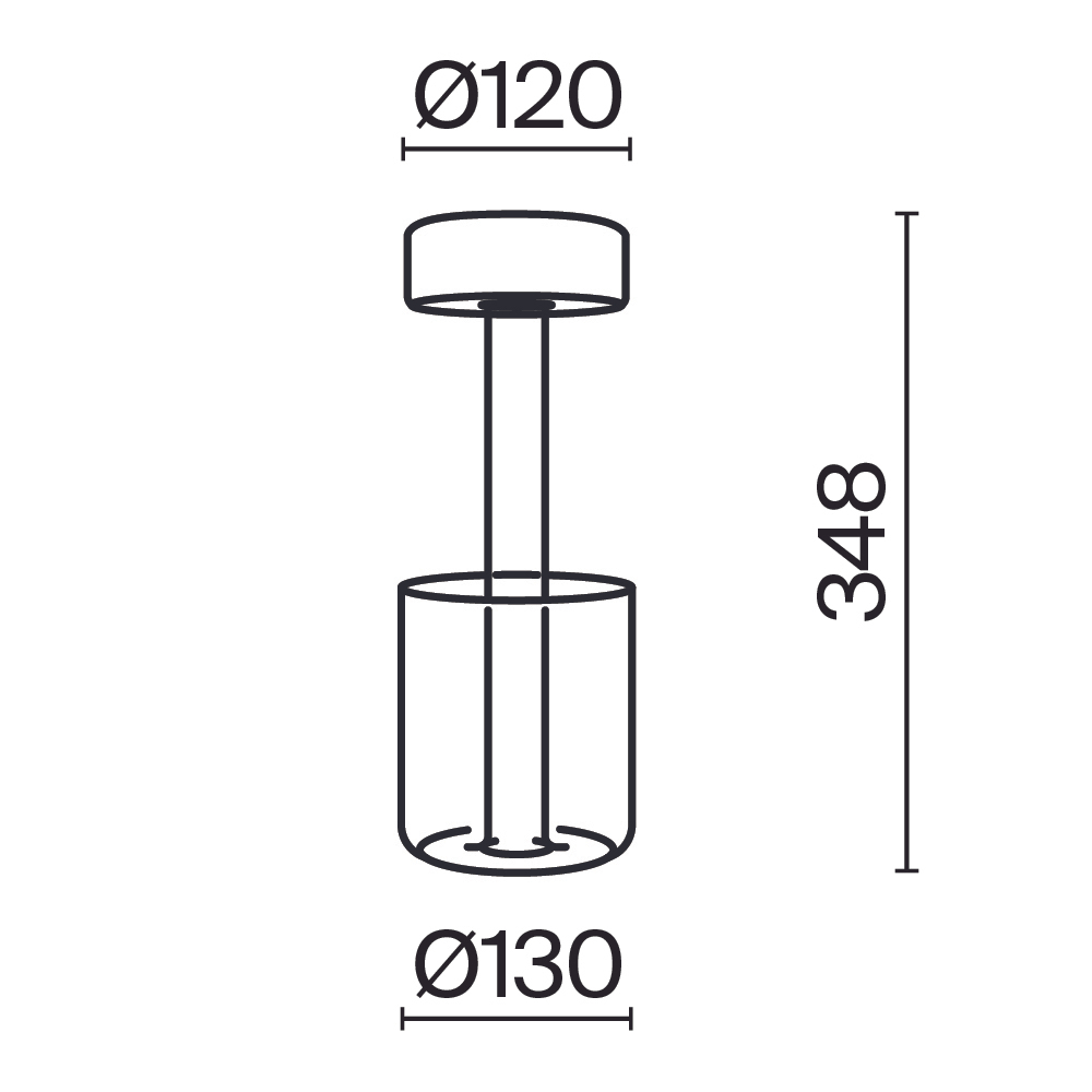 Аккумуляторный светильник Maytoni MOD229TL-L3G3K1