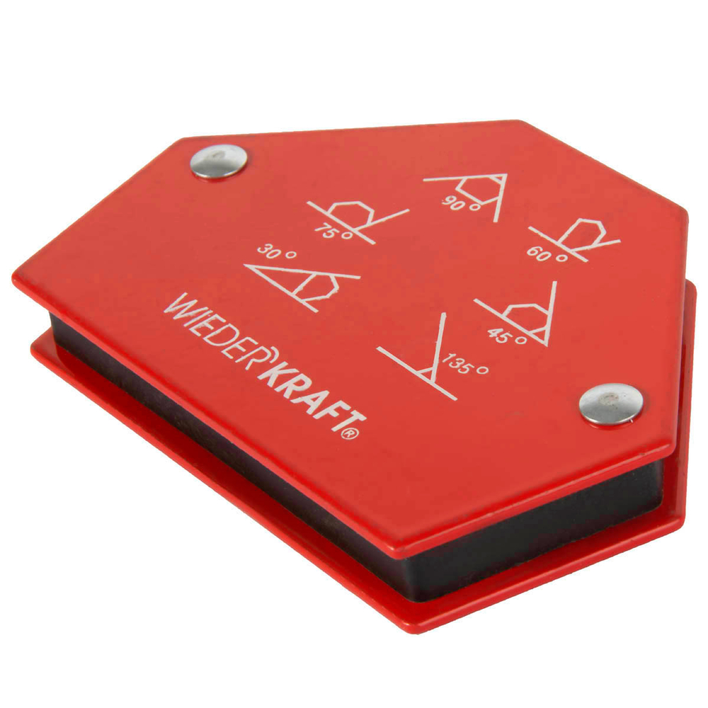 WDK-65025 Сварочный магнит, углы 30°, 45°, 60°, 75°, 90°, 135°, усилие 25 Lbs