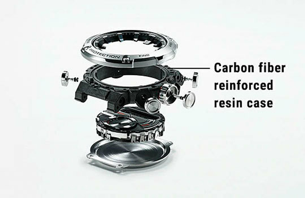 Японские наручные часы Casio G-SHOCK GST-B200B-1AER с хронографом