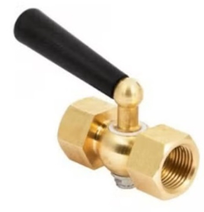 Кран трехходовой для манометра РОСМА G1/2хG1/2 ВН-ВН