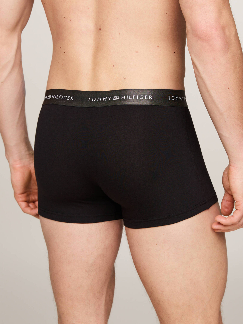 Трусики-боксеры 3шт. Tommy Hilfiger - черный(UM0UM03411)