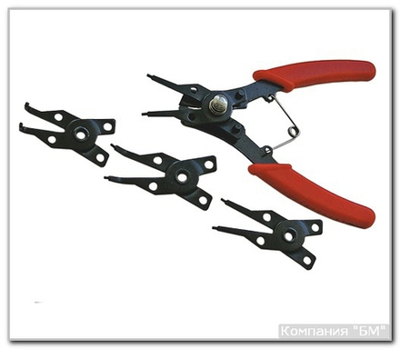 Съемник стопорн колец универс. БМ