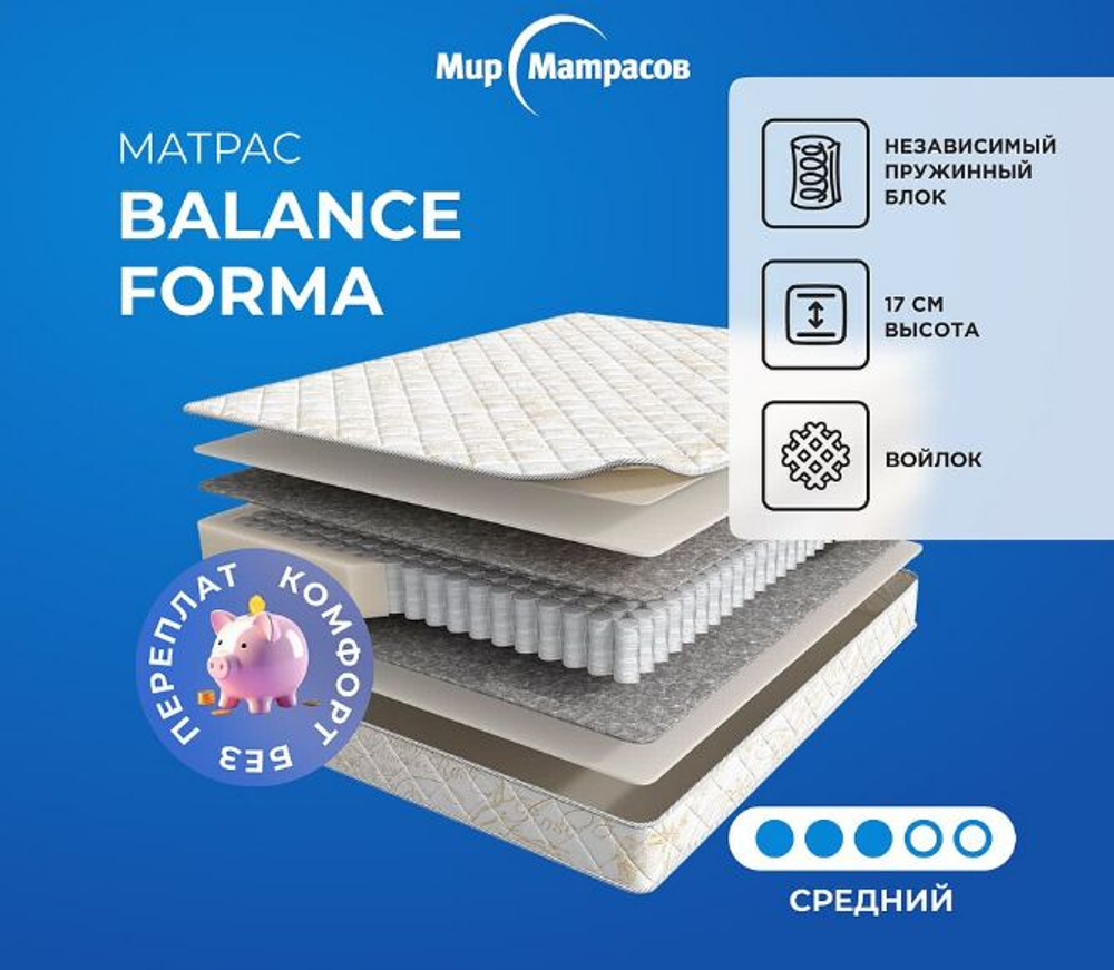 Матрас 160*080 BALANCE FORMA