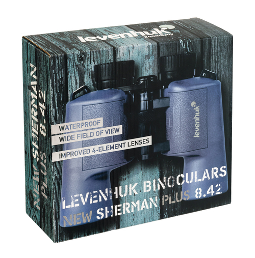 Бинокль Levenhuk New Sherman PLUS 8x42