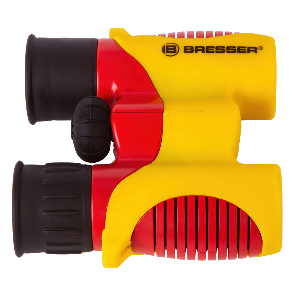 Бинокль детский Bresser Junior 6x21 желтый - Широкое поле зрения