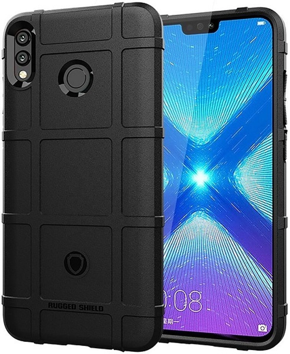 Купить чехол на Huawei Honor 8X черного цвета, серии Armor от бренда  caseport. Армейская защита смартфона, быстрая доставка!