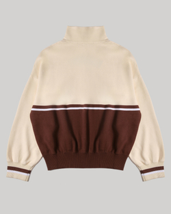 Джемпер на молнии "Cream Line"